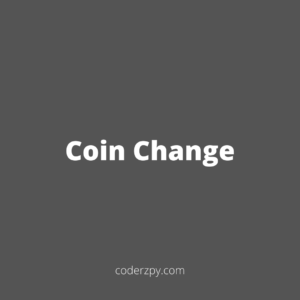 Coin Change