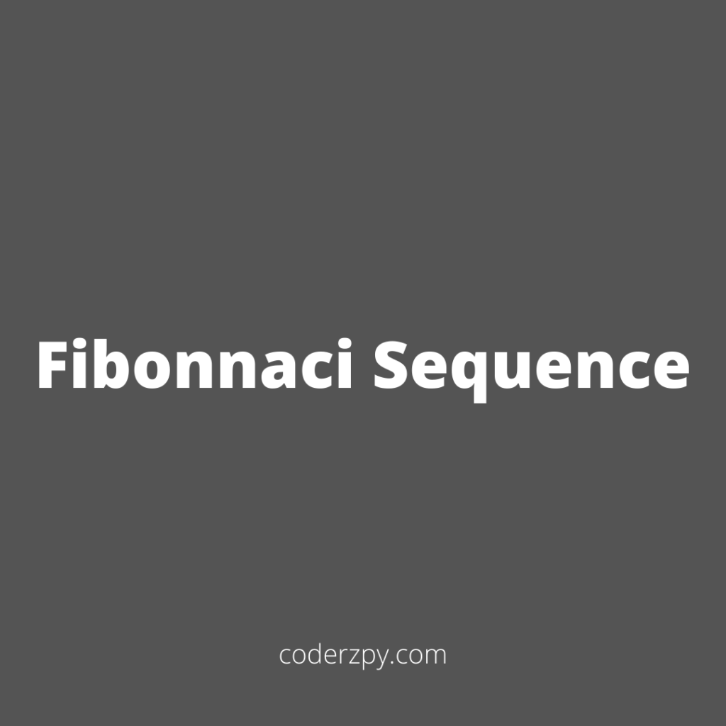 Fibonnaci Sequence