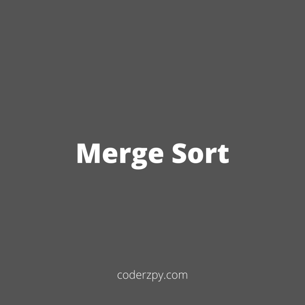 Merge Sort