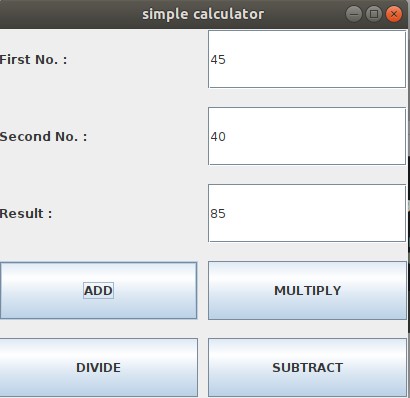 AWT CALCULATOR